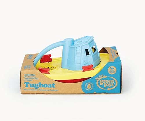 Miniatura 8 de Mi primer remolcador de Green Toys, talla única , Azul