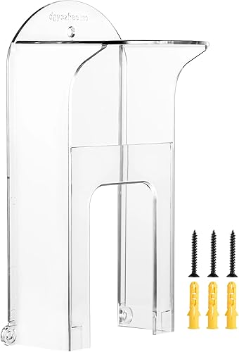 Miniatura 2 de Lnrueg Cubierta transparente para timbre de puerta, protector de timbre a prueba de lluvia, protector de timbre de puerta de plástico, resistente a