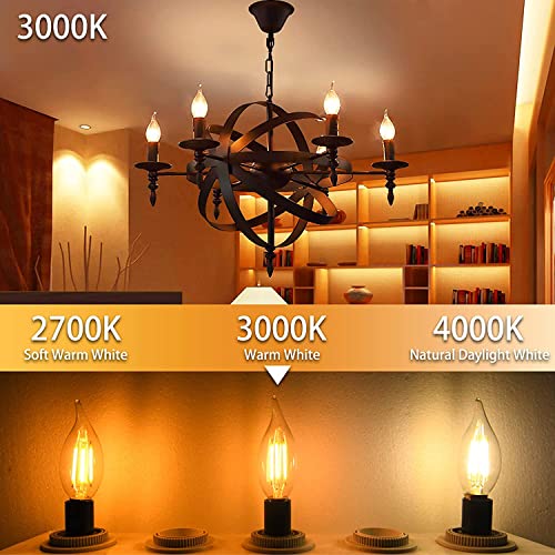 Sailstar 6 Pack Dimmable G9 Led Bulb 2700K Soft Warn White 6 Pack E12 Candelabra Bulbs Dimmable #TOP3
