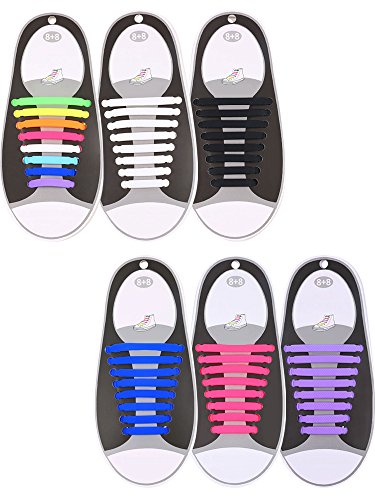 pink elastic shoe laces