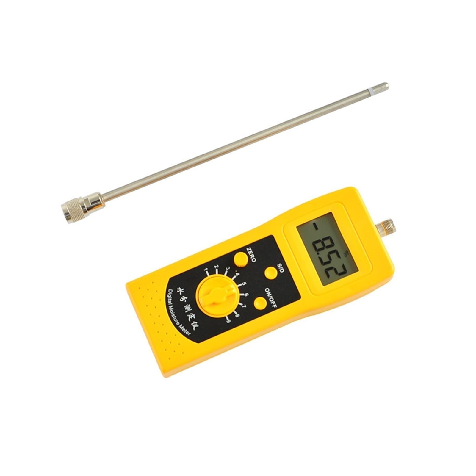 Feuchtigkeitsmesser, Sawdust Moisture Meter, Wood Chip, Measuring Range 0-80, Accuracy 0.5