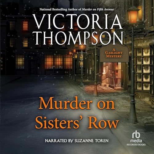 Murder on Sister’s Row Audiolibro Por Victoria Thompson arte de portada