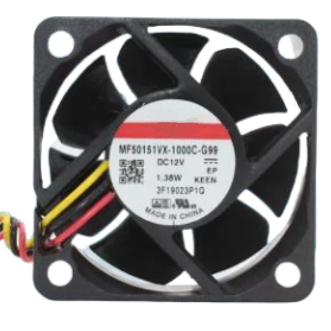 MF50151VX-1000C-G99 12V 1.38W 50X50X15MM 3-Wire Cooling Fan