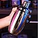 Zestaw barmański Koktajl Shaker Shakers Bartining Cocktail Shaker SetBartender Kit: 17-częściowy zestaw narzędzi do baru z stylowym stojakiem Kit barman i Martini Cocktai Idealny zestaw barowy