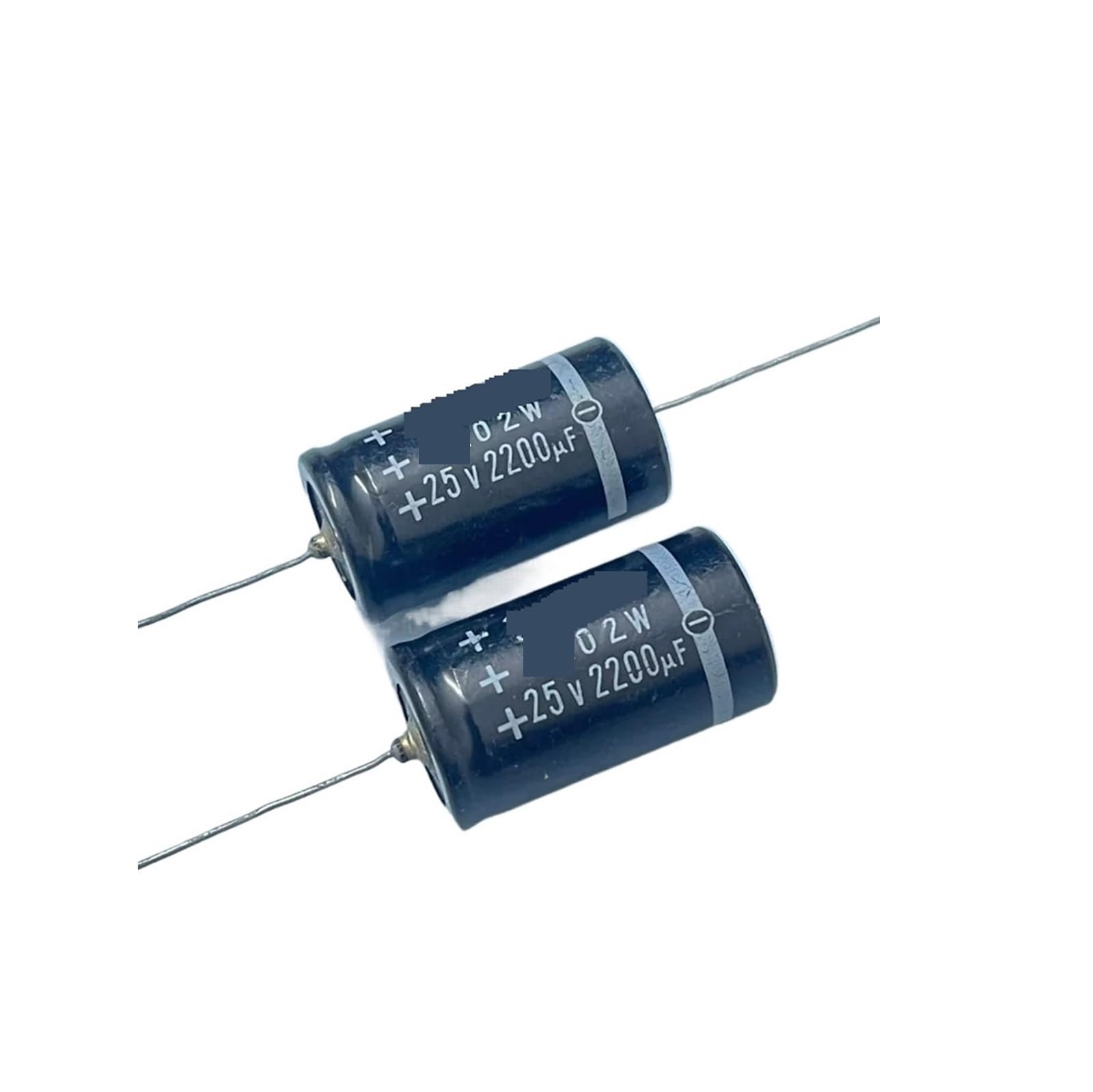 Condensateur radial 2200UF 25V CE02W composant électronique de filtrage de tension