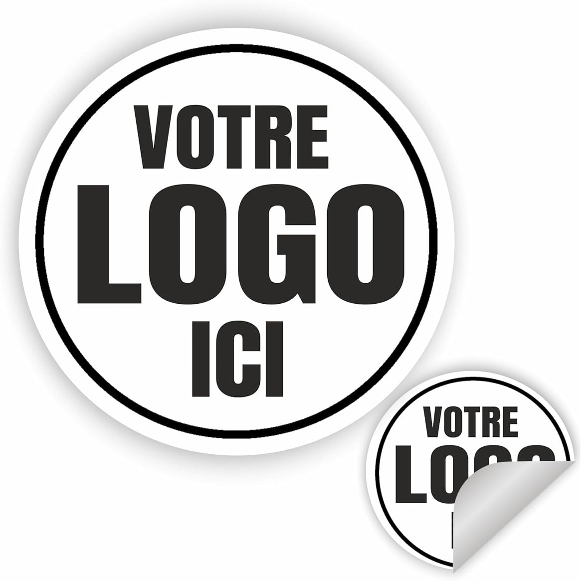 Feuilles Autocollantes Imprimables Jet D'Encre PPD - Format A4, Fini Brillant, 40 Feuilles - Pour Stickers, Décorations, Signalétique