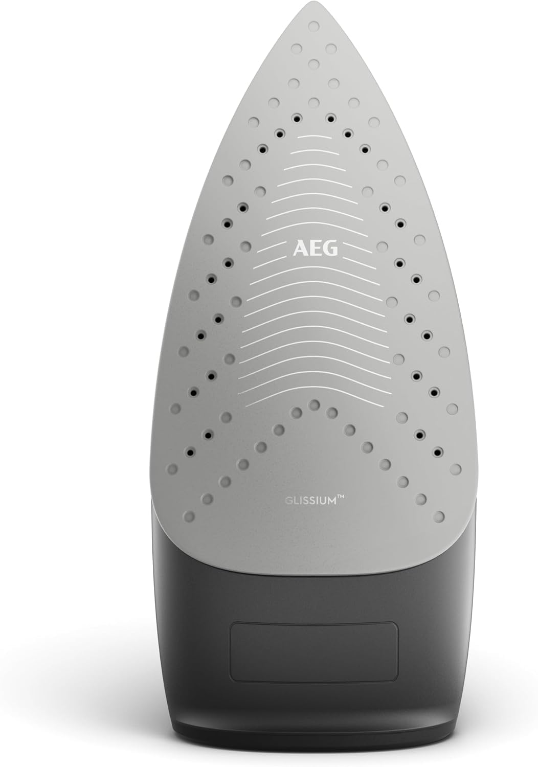 AEG Ferro da stiro a vapore, 2400 W, variabile, spray fine, 24% plastica riciclata, indicatore di calore residuo, cavo da 2 m, girevole a 180°, sistema anticalcare, piastra in ceramica, grigio verde