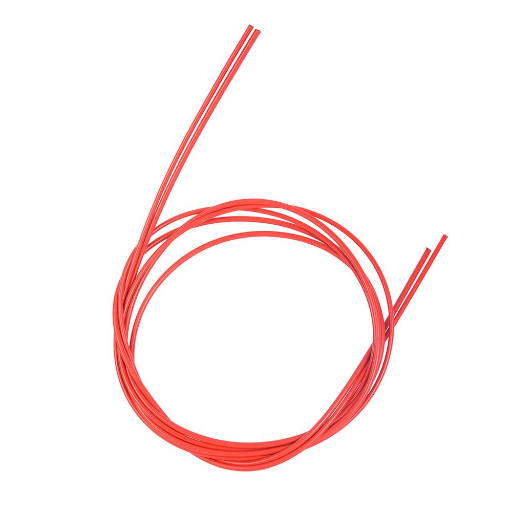 Bicycle Brake line, Bike Brake Shift Cables 1m Multicolor for MTB Road Bike(1m Brake Hose Red)
