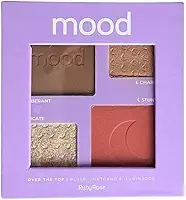 PALETA BLUSH CONTORNO E ILUMINADOR BEYOND WORDS MOOD HBF5862 RUBYROSE