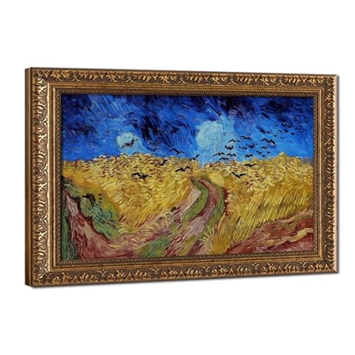 Champ de blé avec corbeaux : l'art de Van Gogh dans votre salon