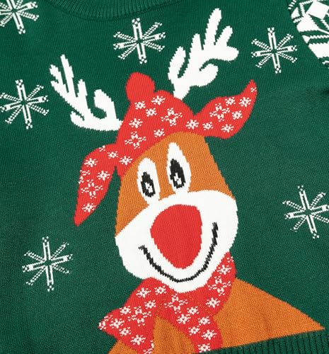Image of Remimi Kids Christmas Sweater for Toddler Girls Boys Holiday Pullover Top