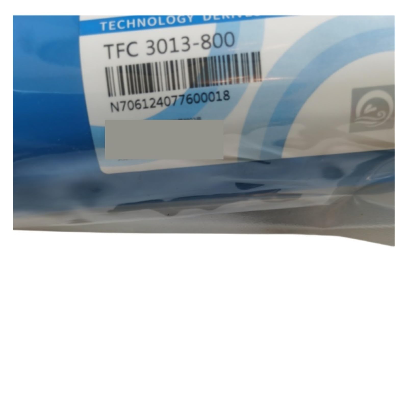 Membrane Ro + boîtier de filtre, purificateur d'eau de cuisine, filtre à osmose inverse, connexion rapide 1/4, 3013-800GPD