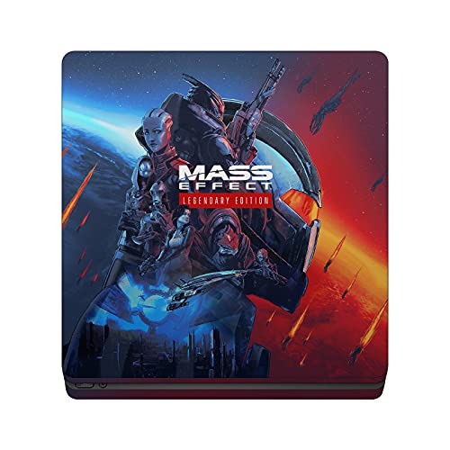 Autocollant Mass Effect pour PS4 Slim - Protection vinyle durable Head Case Designs - 2