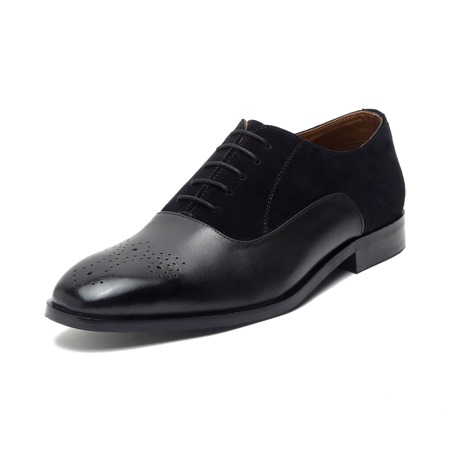 Men's Formal Shoes | Handcrafted European Leather Brogues | Lace-Up Style for Business, Formal (LSEUBGSU)-image-31