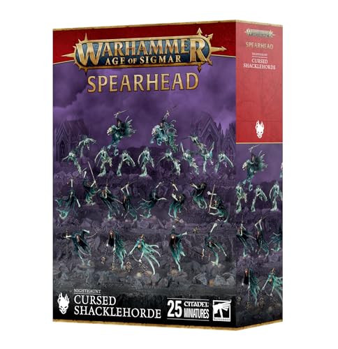 Games Workshop Warhammer Age of Sigmar: Spearhead: Nighthaunt: Cursed Shacklehorde