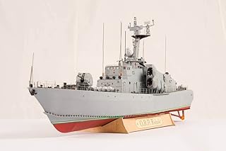 Poland Genike missile frigate Paper Model Kit Toy Kids Gifts