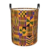 Décoration unique : le panier à linge imprimé à motif ethnique africain est tendance et beau, peut être bien placé dans n'importe quelle pièce de votre maison et n'a pas besoin de prendre beaucoup de place, il peut être assorti à une variété de styles décoratifs, ajoutant une atmosphère plus chaleureuse et élégante à votre maison.