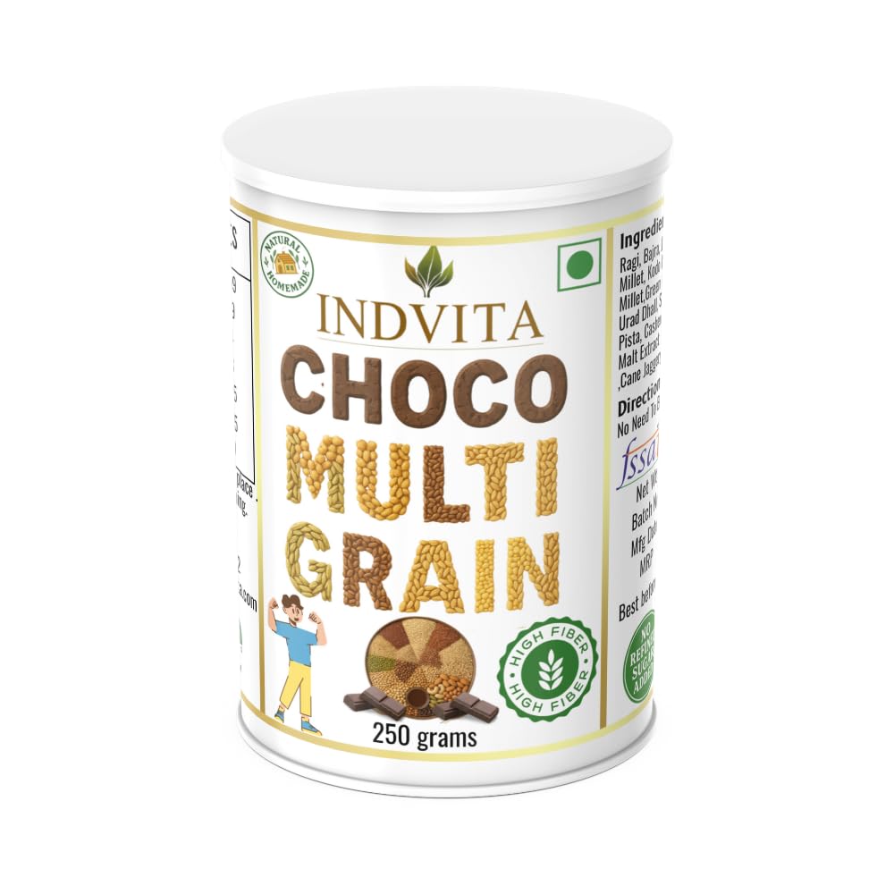 Premium Choco Multigrain Health Mix – Wholesome Nutrition with a Choco Twist - 250 Grams-picture-35