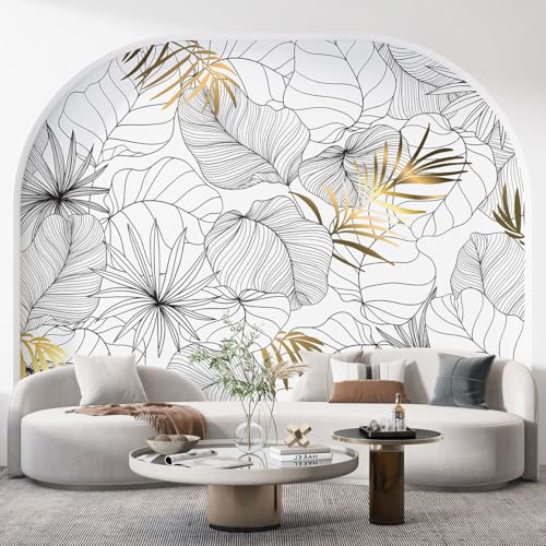 Papier peint panoramique Fleurs Lumalea pour une chambre parentale