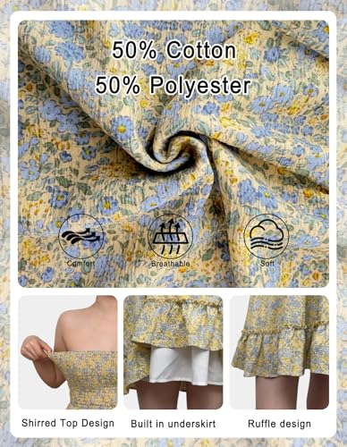Image of EG CHRIS G Summer Dresses for Women Strapless Tube Top Mini Dresses Beach Boho Sundress 2025