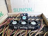 Sunon MagLev HA40201V4-0000-C99 40x20mm-3pin with speed Sensor 4700RPM 5.5cfm Only 12dBA Super Silence! A set of 4