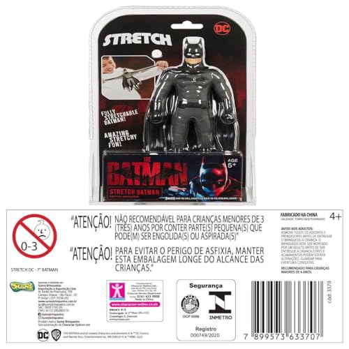 Stretch - Boneco Elástico 17cm Batman - DC