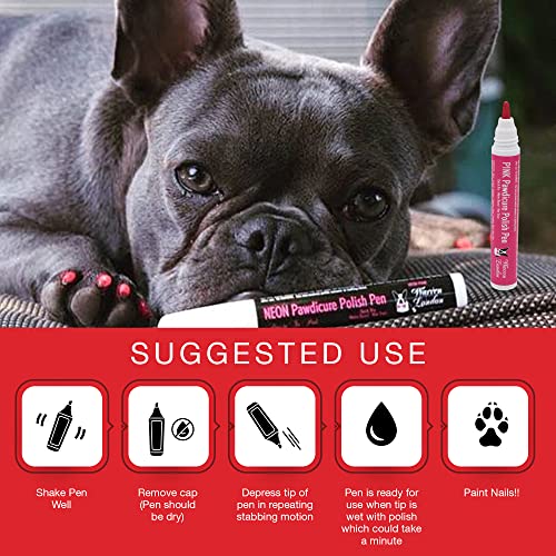image for Warren London Pawdicure Dog Nail Polish Pens | Made in USA | Quick Dry
