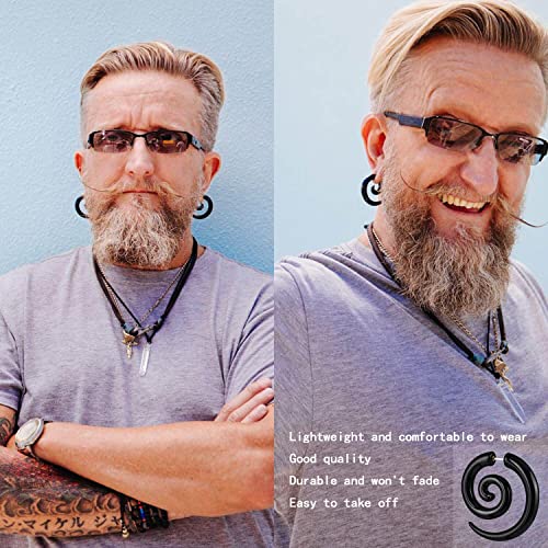 15 Pairs Punk Style Earrings Set For Women And Men, Black Stainless Steel Gothic Earrings Kit Fashion Cross Earrings With Cross, Axe, Wing, Skull Heads, Spider, And More #TOP2