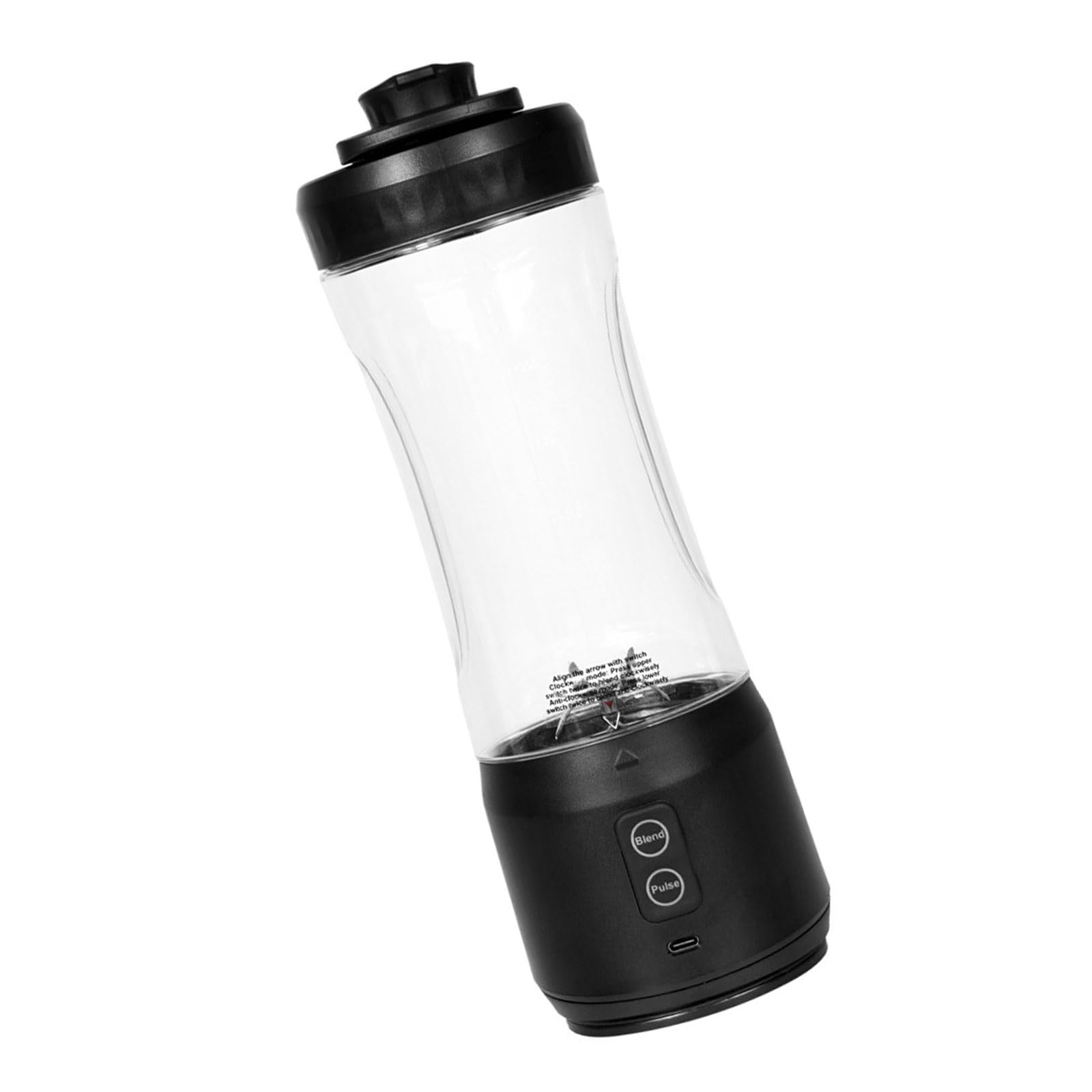 Vaso de Mezcla portátil de 600ml, exprimidor eléctrico Recargable para Batidos, exprimidor para hogar y la Oficina