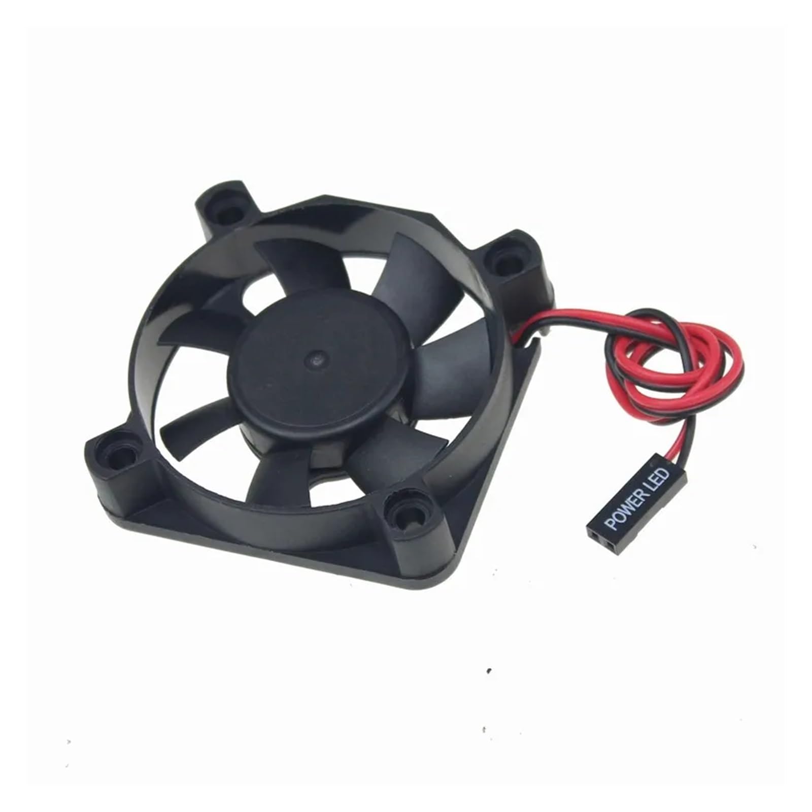 JJKKOZVQF 10 pcs DC 5V 2Pin Brushless 5010s 50x50x10mm 5010 Cooler Portable Axial Cooling Fan 50mm x 10mm
