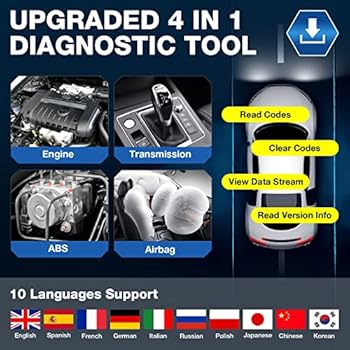 2022 New OBD2 Scanner LAUNCH CRP129E ABS SRS TCM Engine Code  Reader,Oil/EPB/SAS/TPMS/DPF/BMS Reset,Injector Coding,Throttle Adaptation  Diagnostic ...