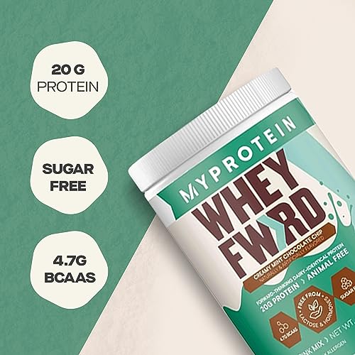 Myprotein® - Whey Forward - Animal Free Whey Protein Powder Drink Mix - Support Muscle Recovery - Vegan Friendly - Lactose, Sugar Free - Dairy Identical Protein - Creamy Mint Choc 1.2 Lb (20 Servings) #TOP2