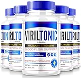 NutraRize (5 Pack) VirilTonic Pill, Viril Tonic Blood Flow Support Capsules for Maximum Performance - Extra Strength Formula All Natural Pills, VirilTonic24 Health, Viril Tonic Reviews (300 Capsules)