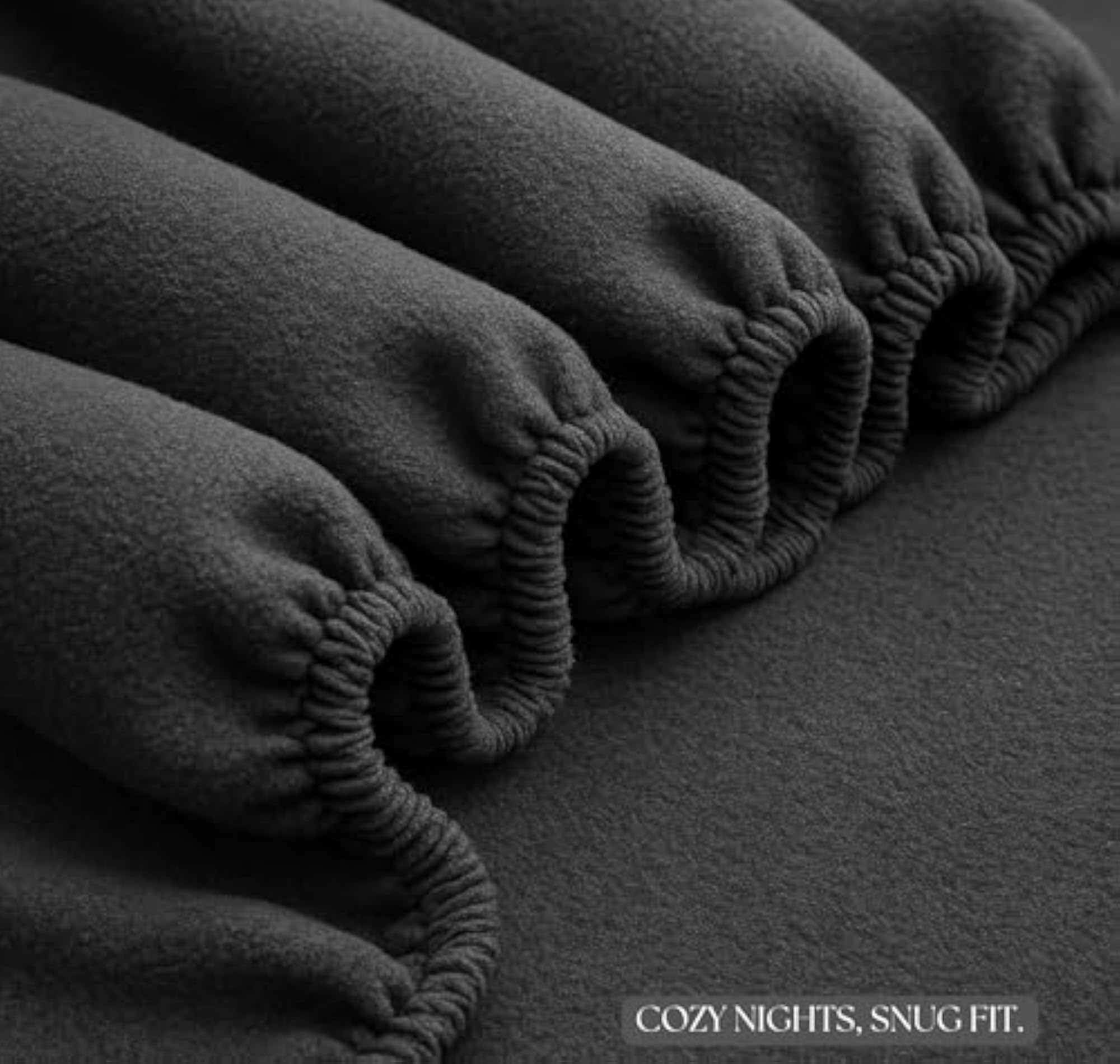 Luxury Warm Winter Elastic Fitted Bedsheet with Pillow Covers