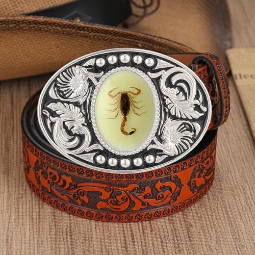 Image of Cowboy Belt Buckle for Men Longhorn Bull Belt Buckles Men Vintage Texas Buckle for Women Cowboy Cowgirl Belt Buckle