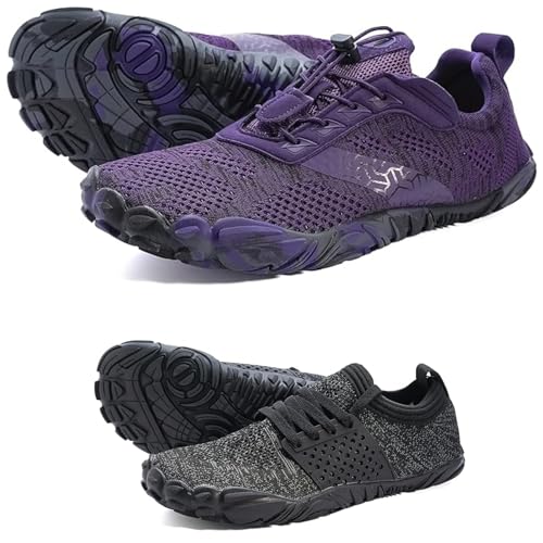 👟 10 Best Shoes for Beginner Overweight Runners 9 Joomra Women's Trail Running Barefoot Shoes Size 9-9.5