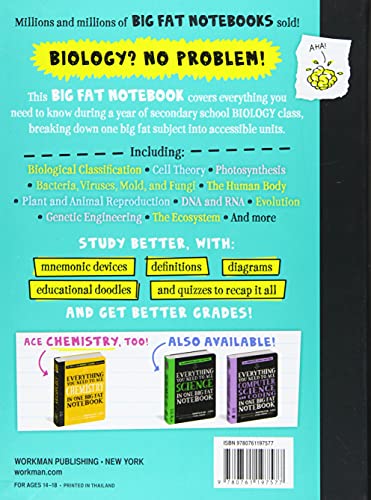 Everything You Need to Ace Biology in One Big Fat Notebook