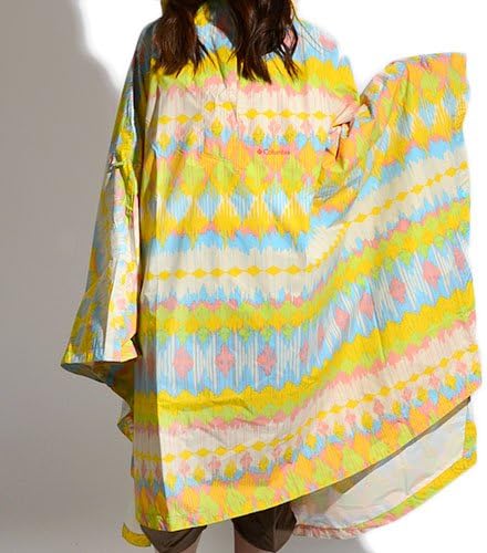 Amazon Columbia コロンビア レインポンチョ ウィメンズ ベッドフォード2 ポンチョ レディース Opalbluepattern Pl1591 449 アウトドア アウトドアジャケット 通販