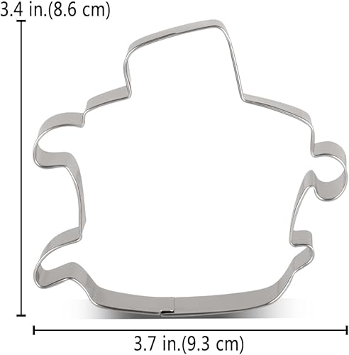 Miniatura 2 de LILIAO Cortador de galletas de trineo, 3.7 pulgadas, acero inoxidable, por J.Cookies