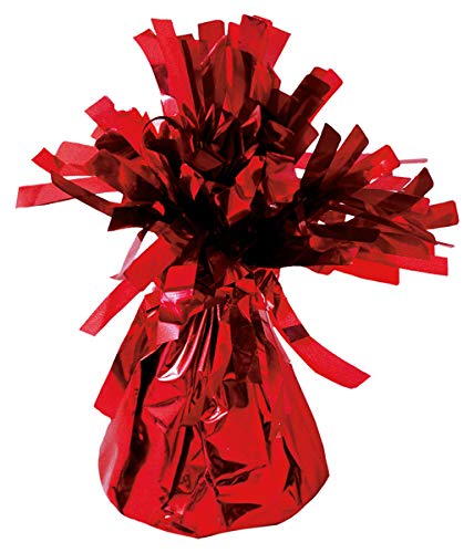 B&S Trendz Pack de 12 Pesos de Mesa Hoja roja para Globos