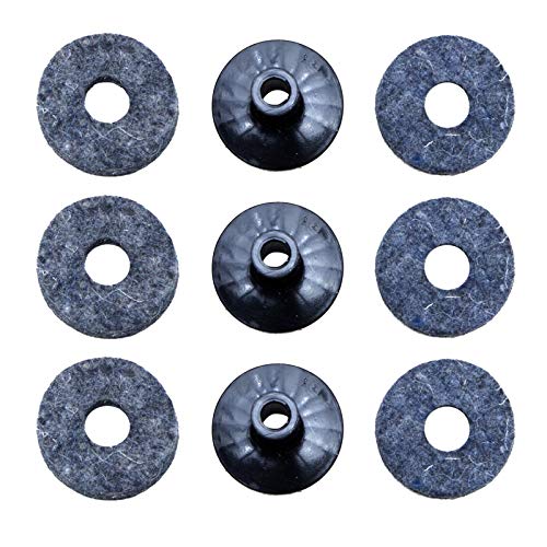 Pack de 3 feutres et tubes Zildjian pour cymbales de batterie