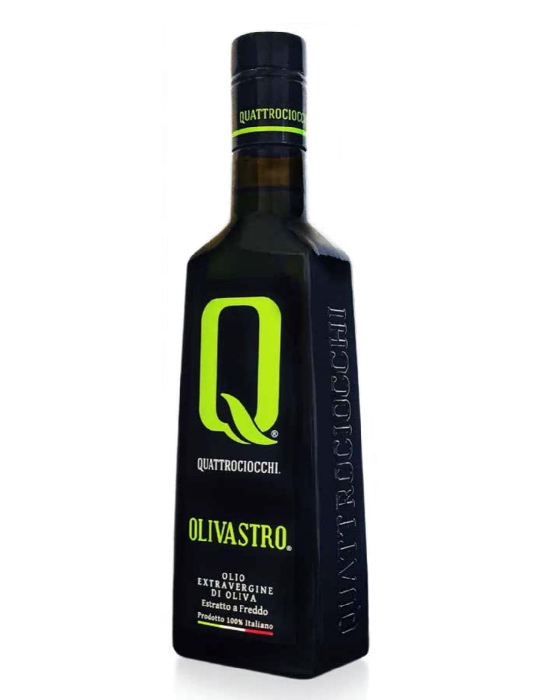 Quattrociocchi Olivastro | Oliwa z oliwek Extra Virgin, odmiana Itrana - butelka 500 ml