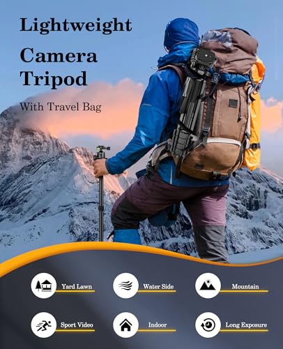 Image of Victiv 70'' Tripod Stand for Phone, Mobile Stand Video Shoot, Lightweight Aluminium Alloy Tripod Mobile Holder with Bag, Camera Stand Compatible with iPhone Samsung Galaxy Xiaomi Vivo Canon