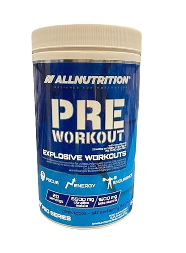Pre Workout, Pineapple Strawberry - 600g Cover
