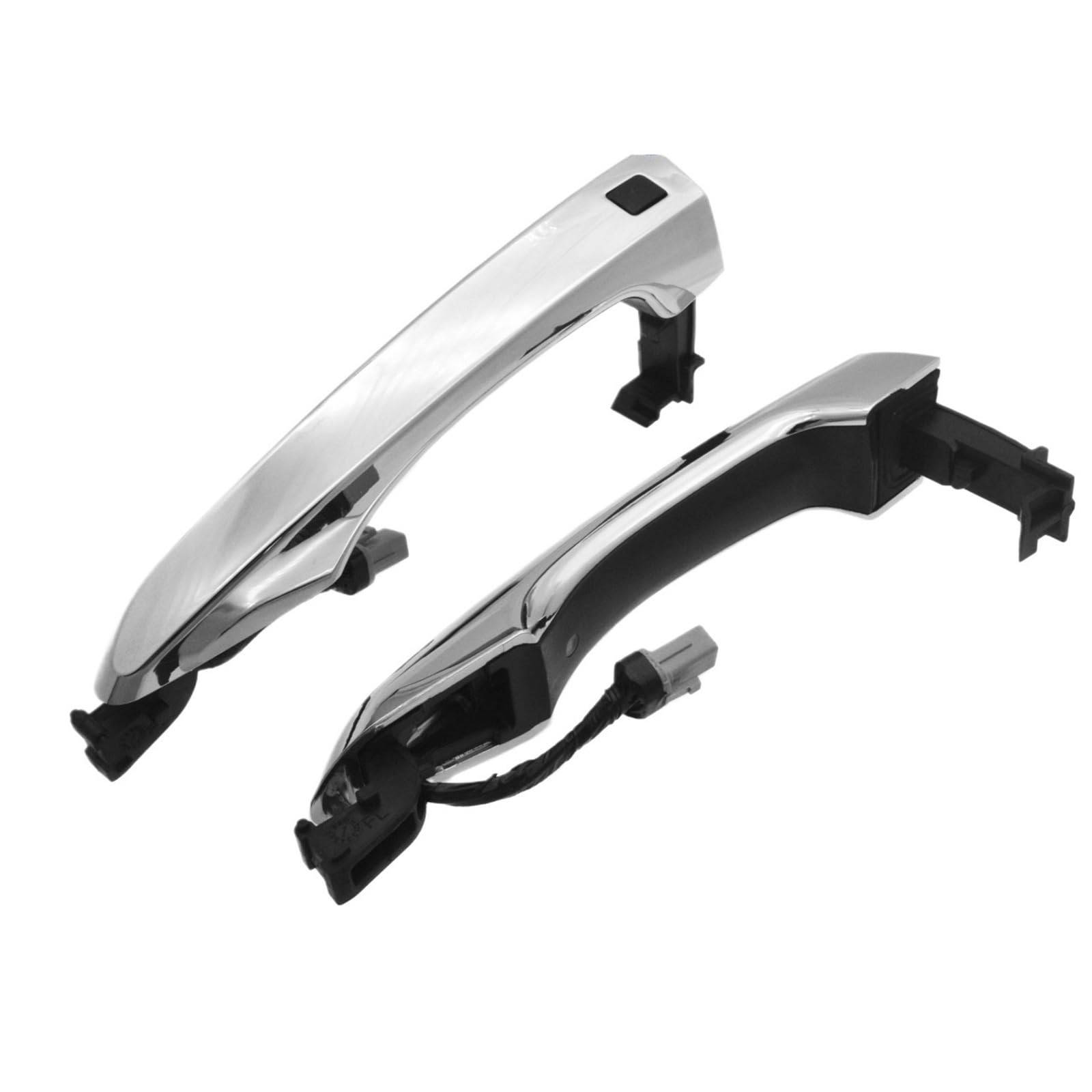 Kpuwers Left Right No Cap Exterior Door Handle Exterior Outside 82651D3710 82661D3710 For Hyundai For Tucson 2.0L 2.4L 2016 2017 2018 2019 2020 2021 Handles Replacement(Left Right No Cap)