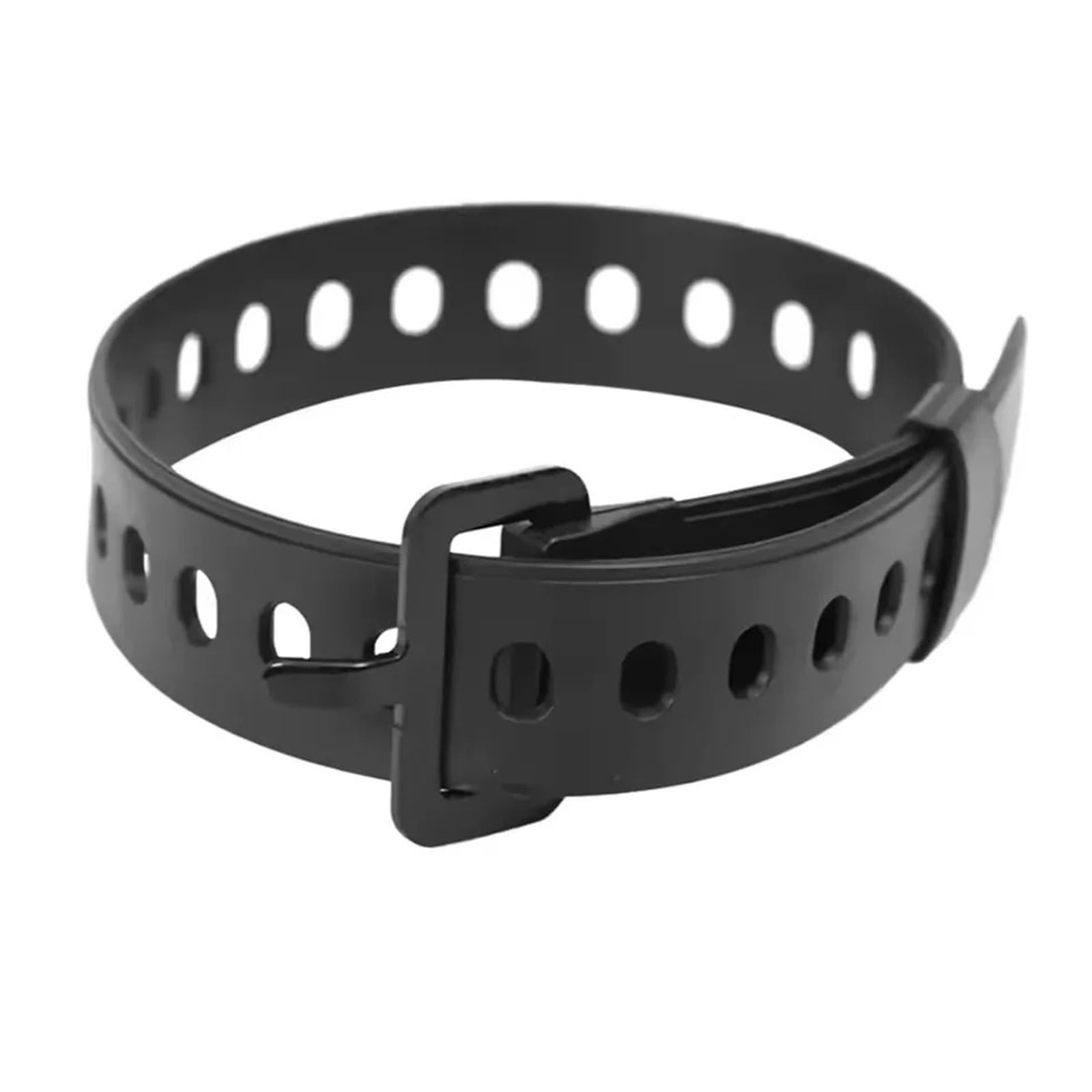 Cinghie in silicone Cinghie regolabili for l'organizzazione di cavi Attrezzi for esterni Attrezzatura da campeggio Fascette elastiche Escursionismo Riutilizzabili(Black(30cm) - 5pcs)