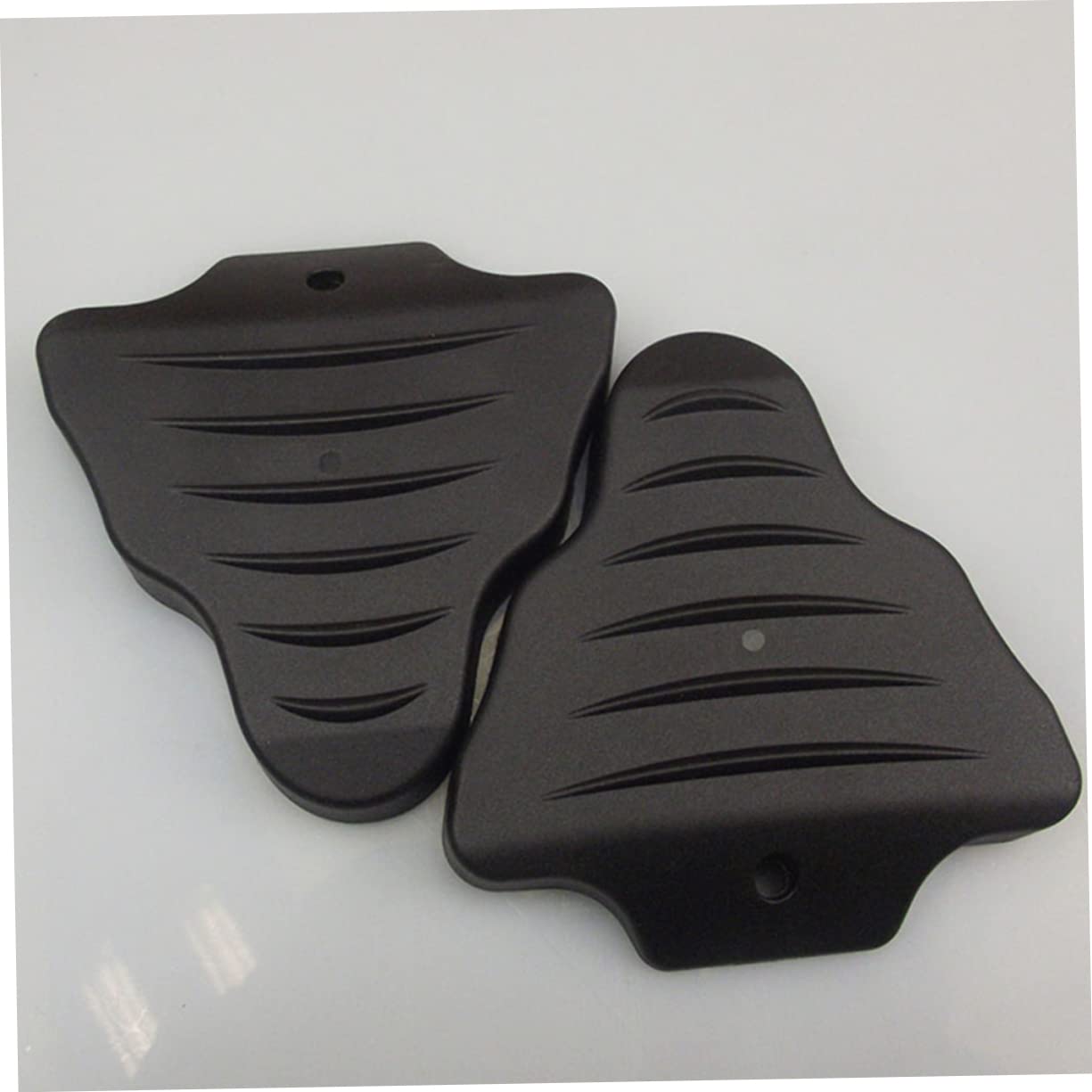 BESPORTBLE 3paia Copertura Protettiva Per Tacchetti Da Bici Design Antiscivolo Accessori Pratici Per Pedali Auto-bloccanti Compatibile Con Tacchetti Fissi e Flottanti Nero