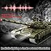 1/16 RC Tank, Heng Long Soviet Union T-72 model Army Toy with Smoke, Sound, Light, 2.4G Remote Control Tank That Shoot with Upgraded Metal Track, Idler and Sprocket Wheel, Steel Gearbox, Two Batteries