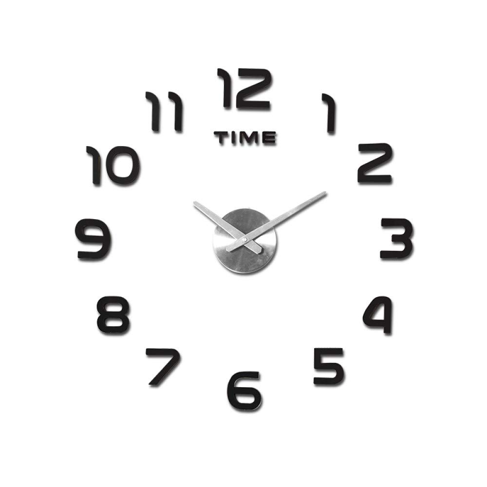 Horloge murale muette pour supprimer les bruits de tic tac du salon