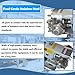 INTBUYING Stainless Steel Rotary Lobe Pump 800L/H Cam Rotor Emulsifier Homogenizer Transfer Pump for Cream, Honey, Chocolate 220V 3-Phase
